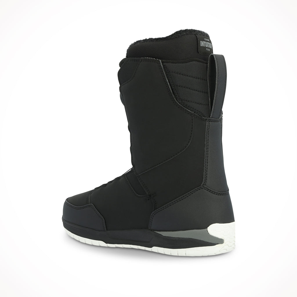 Ride Lasso Mens Black Snowboard Boots 2024 Rear Side.jpg