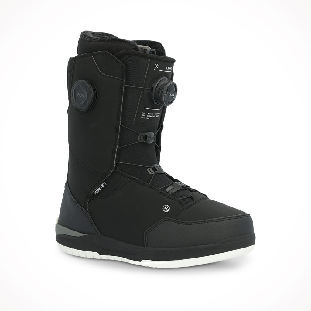 Ride Lasso Mens Black Snowboard Boots 2024.jpg