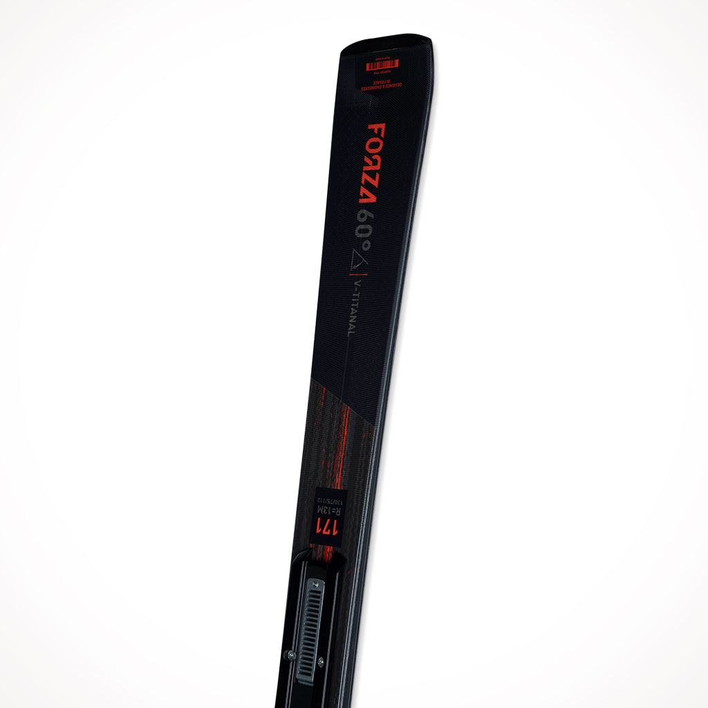 Product image: Rossignol Forza 60 D Mens Skis 2024 Tail.