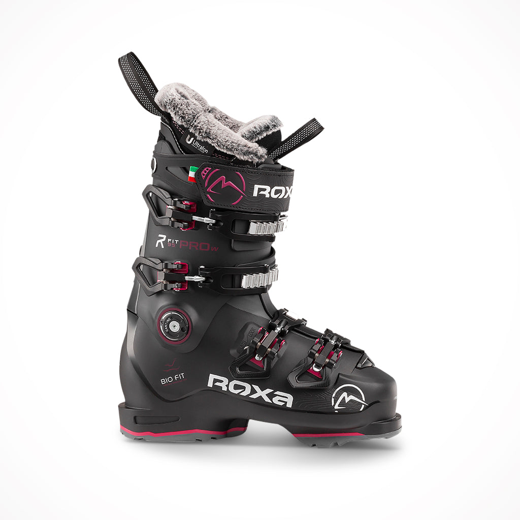 Product image: Roxa RFIT Pro W 95 GW Black Black Plum Ski Boots 2024.