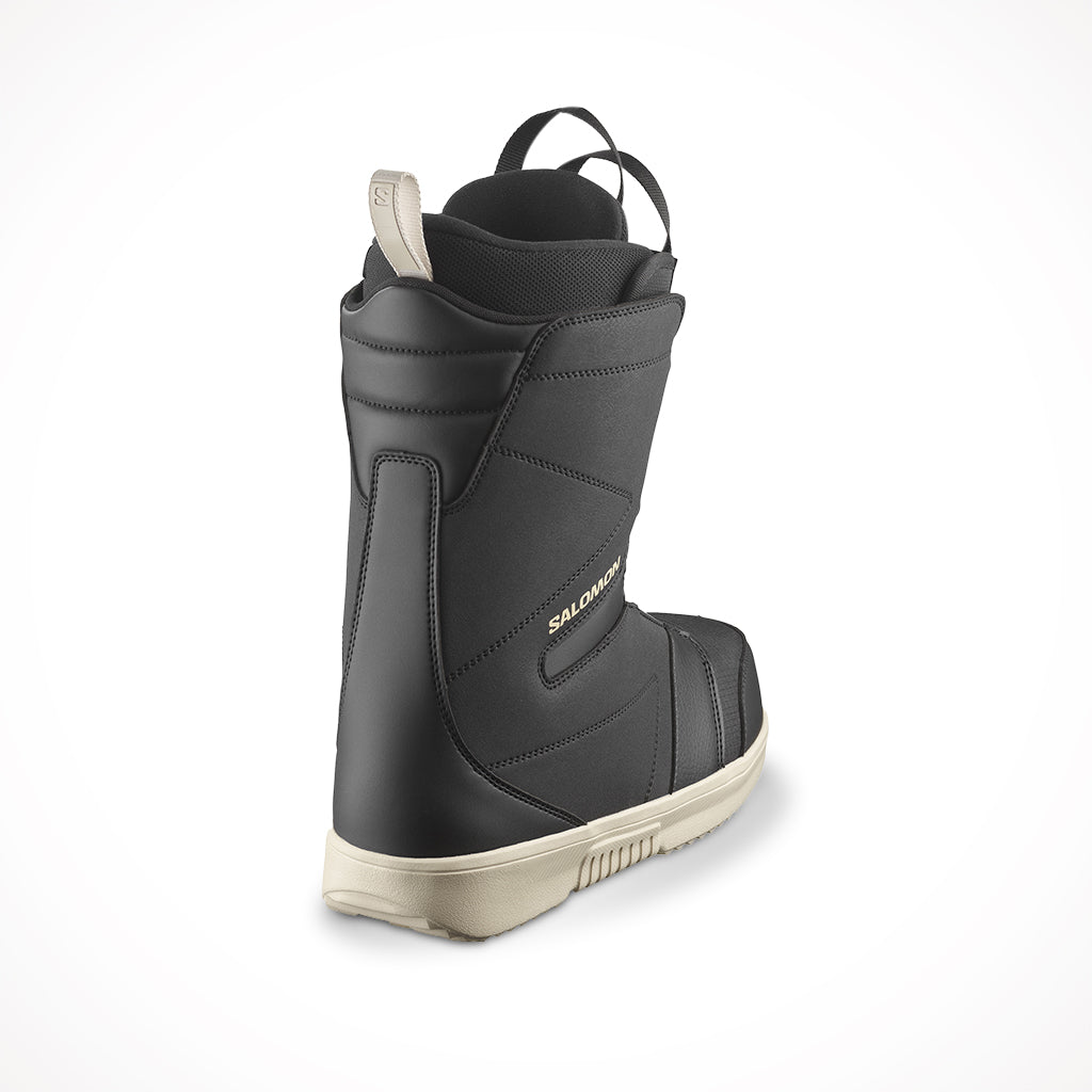 Salomon Faction BOA Black Rain Mens Snowboard Boots 2024 Rear Side.jpg