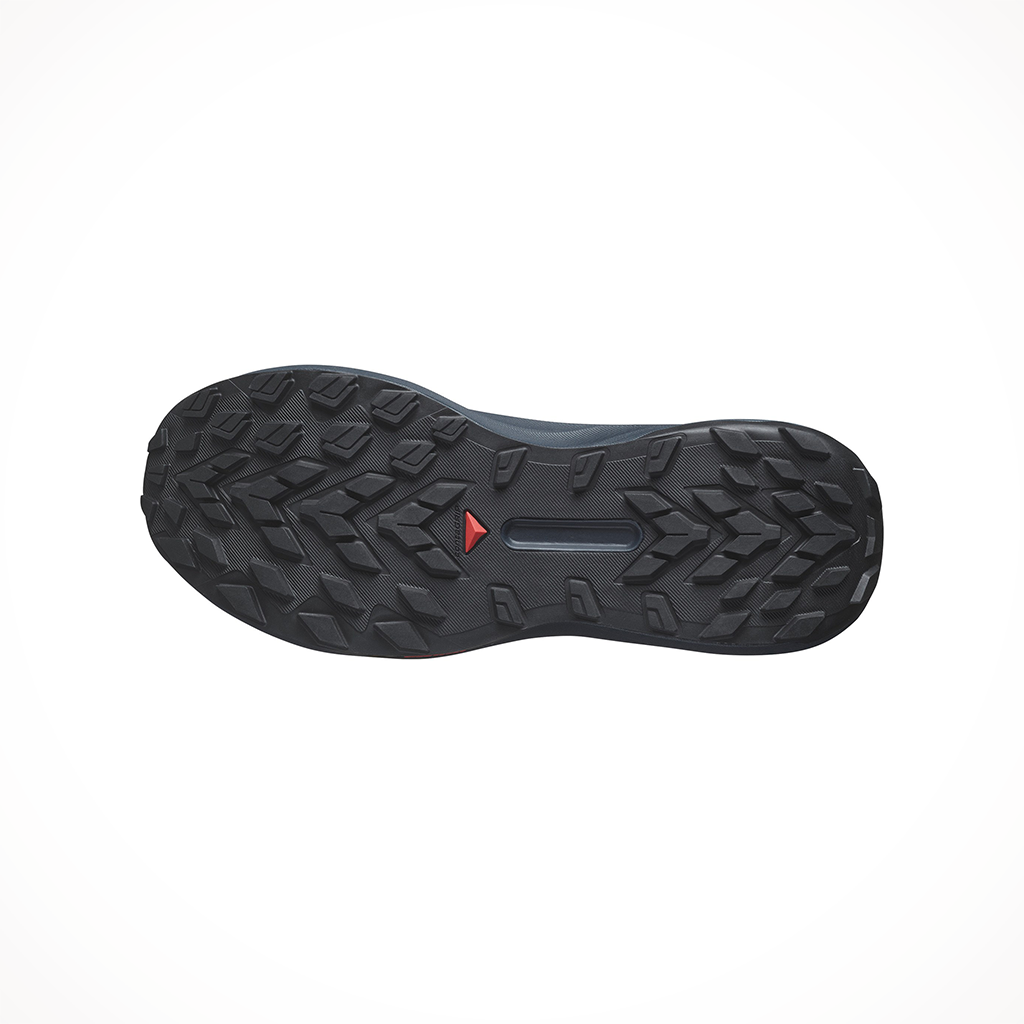 Product image: Salomon Genisis Carbon Tahitian Tide Quiet Shade Mens 2024, showing the bottom view.