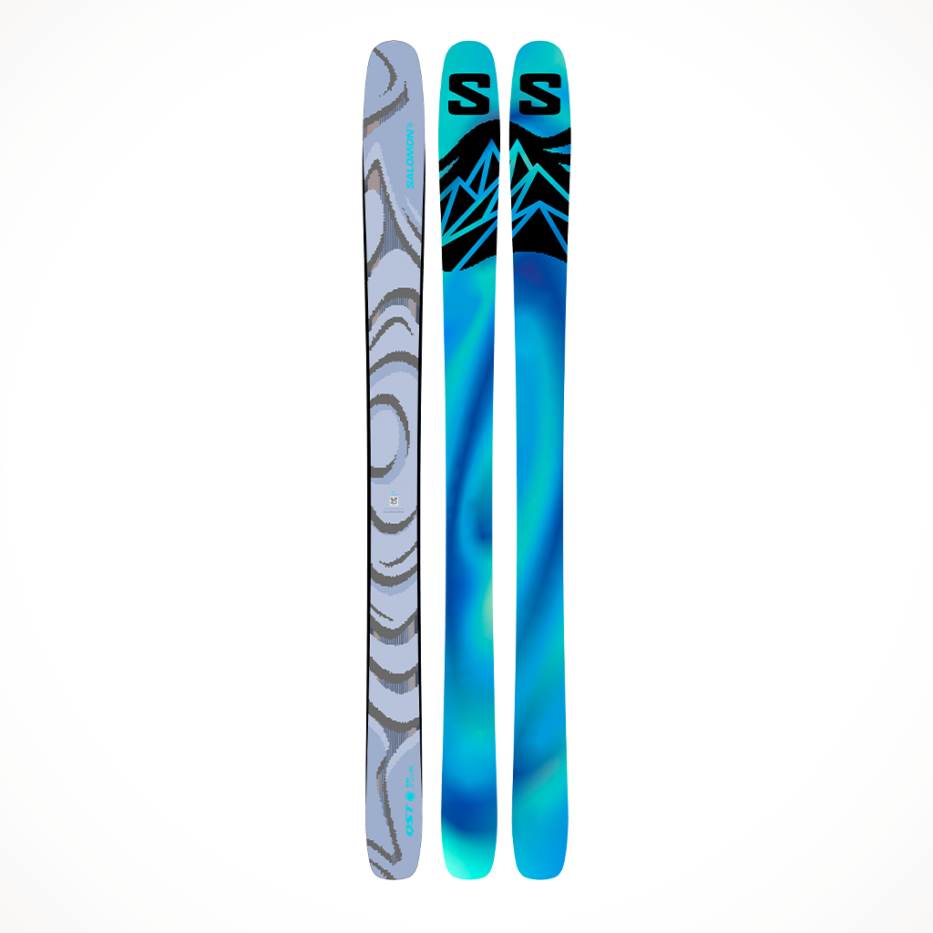 Product image: Salomon QST 100 Cosmic Sky 2025 Top and Bases.