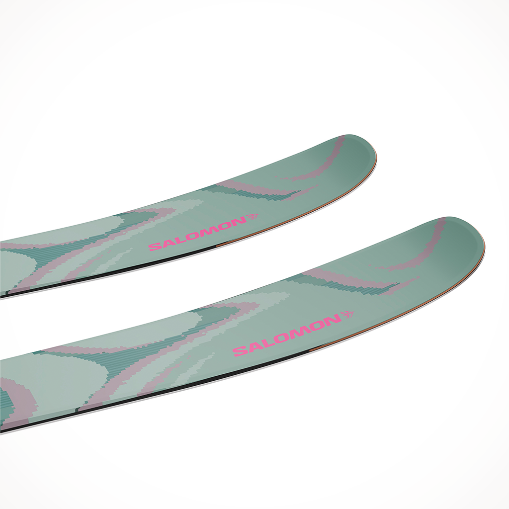 Product image: Salomon QST 100 Iceberg Green 2025 Alt 1.