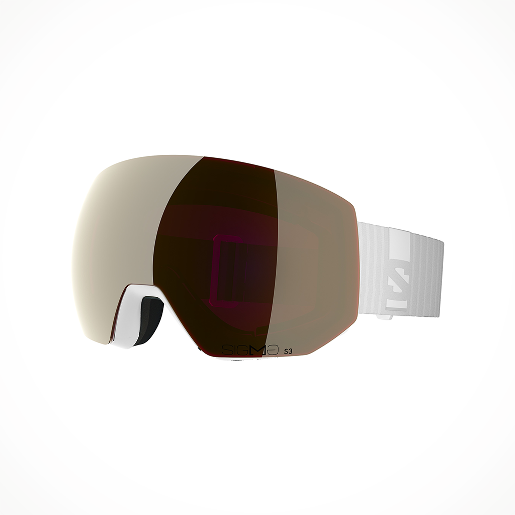 Product image: Salomon RADIUMPROSIGMA White Black Gold, shown in primary marketing view.