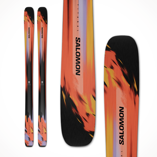 salomon gun skis orange Salomon Stance Pro 96 Skis 2026