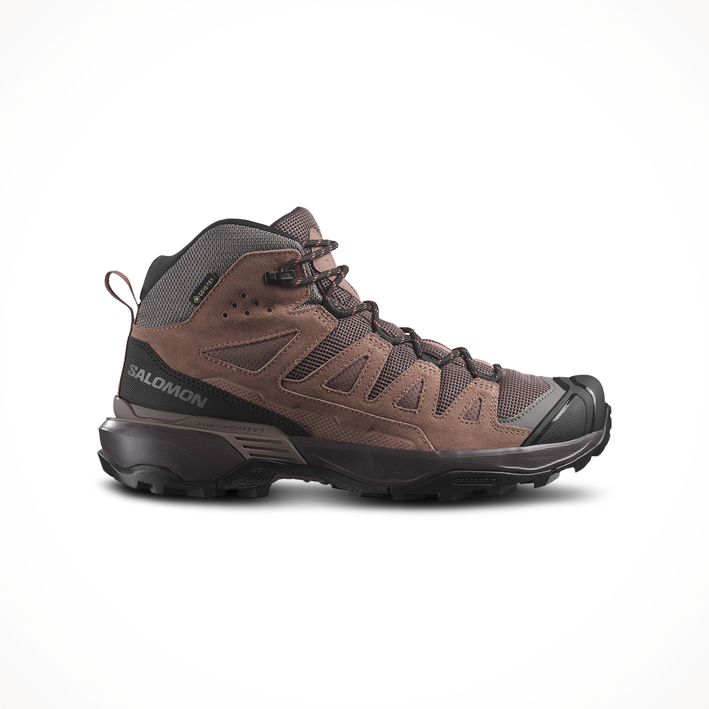 Product image: Salomon ULTRA 360 LTR MID GTX Peppercorn womens 2025, shown in primary marketing view.