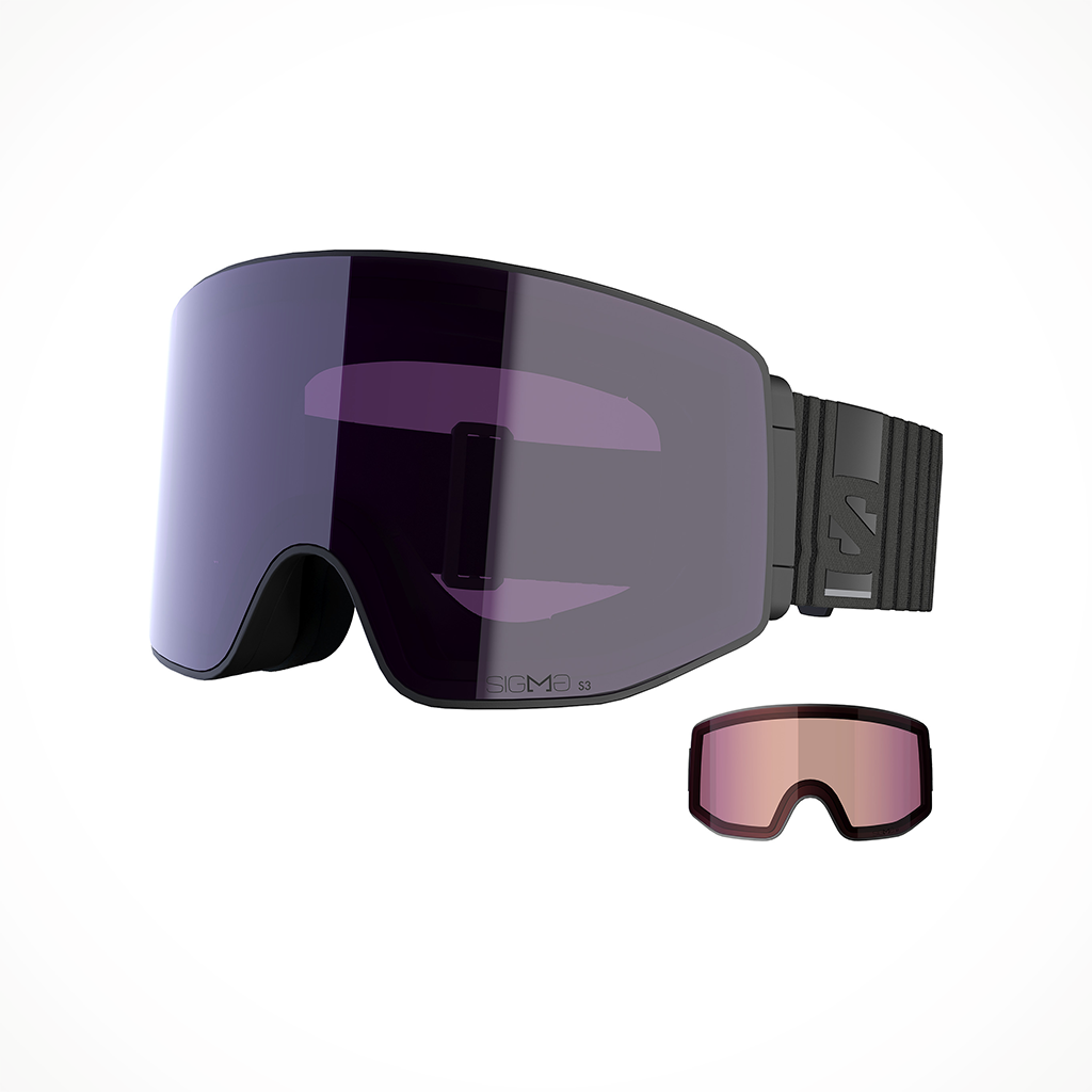 Product image: Salomon VIR SENTRYPRIMESIGMA Black Sky Blue extralens.