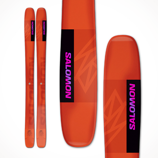 2025 Salomon QST 106 All-Mountain Skis — Versatile & Agile
