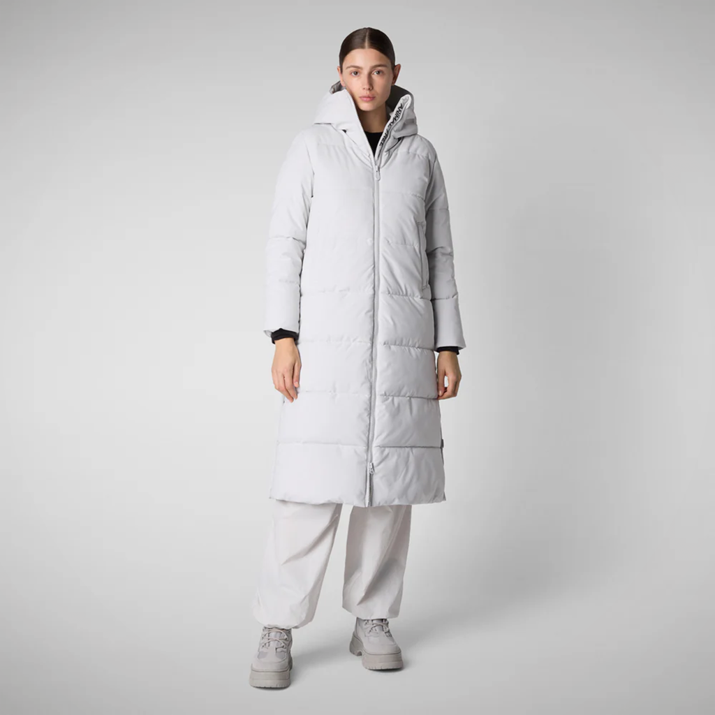 Product image: Save The Duck Hooded Parka Missy F Og Grey W Omens 2025 Alt1.