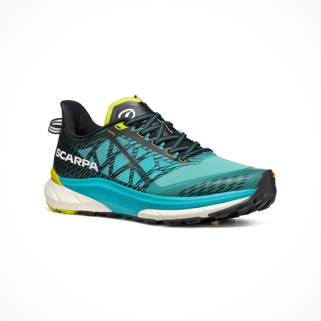 Product image: Scarpa Golden Gate ATR 2 Azure Lime Mens 2024, shown from a three-quarter angled view.