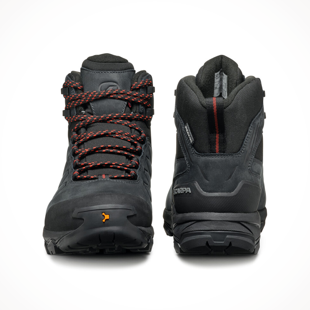 Product image: Scarpa Moraine Polar GTX Dark Anthracite Ocean Anthracite Womens 2024, shown as a pair.