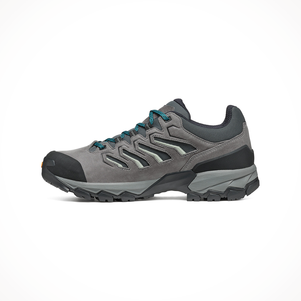 Product image: Scarpa Moraine WP Anthracite Mens 2024, shown from the left side profile.