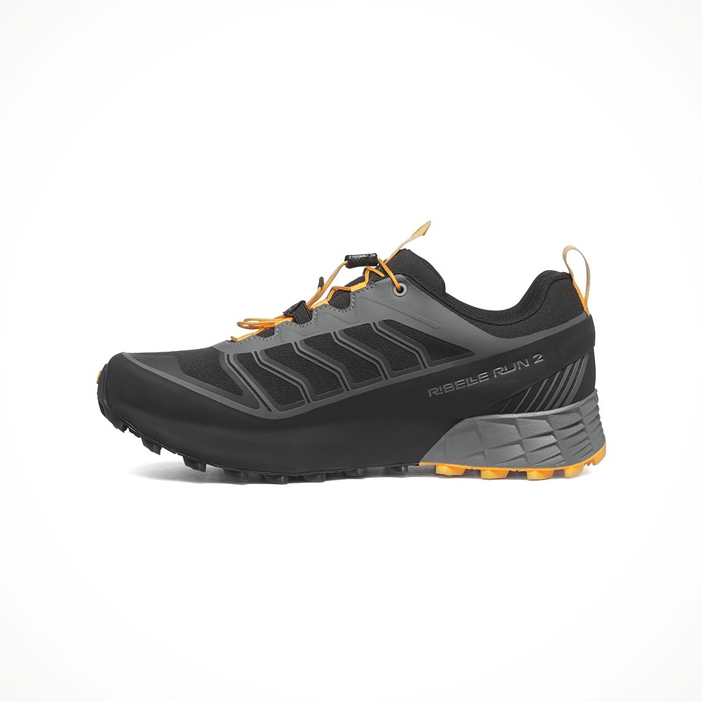 Product image: Scarpa RIBELLERUN 2 GTX Dark Gray Saffron Mens 2025 L Eft.