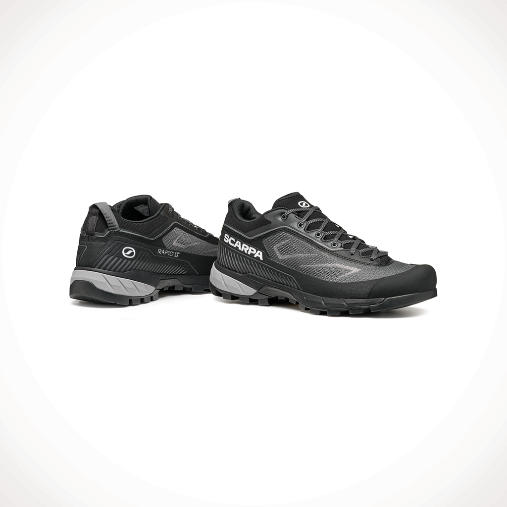 Product image: Scarpa Rapid LT Anthracite Gray Mens 2025, shown as a pair.