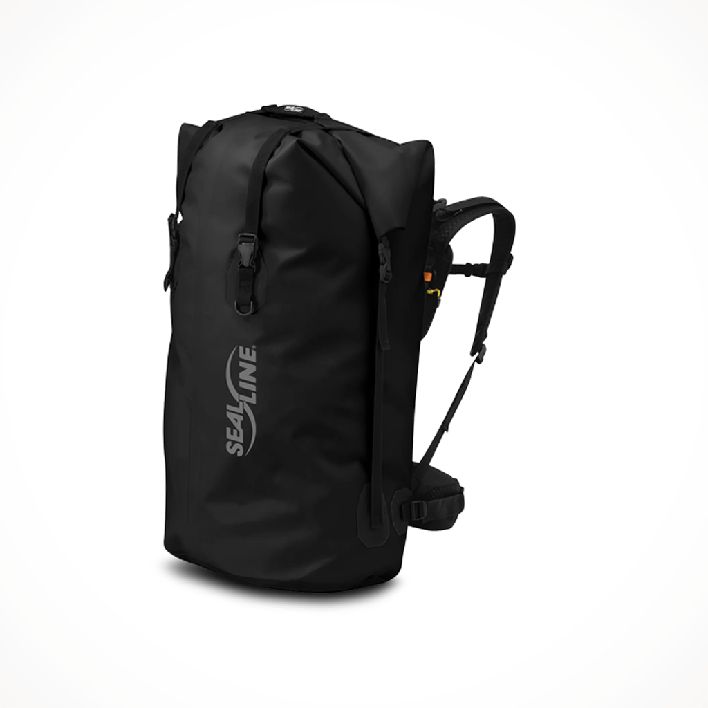 Product image: Sealine Black Canyon Dry Pack 65L Black, shown in primary marketing view.