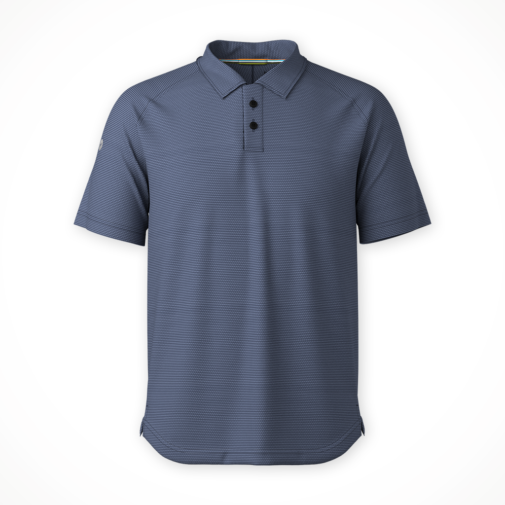 Product image: Smartwool Active Mesh polo Nightfall Blue Deeep Navy Mens 2026, shown in primary marketing view.