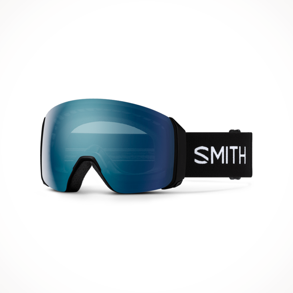 Product image: Smith 4D Mag XL Black Chromapop Everyday Blue Mirror Goggle 2025, shown in primary marketing view.