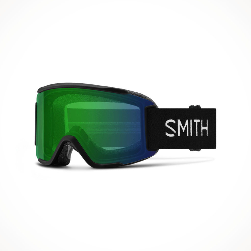 Product image: Smith Squad S Black Chromapop Everyday Green Mirror 2026, shown in primary marketing view.