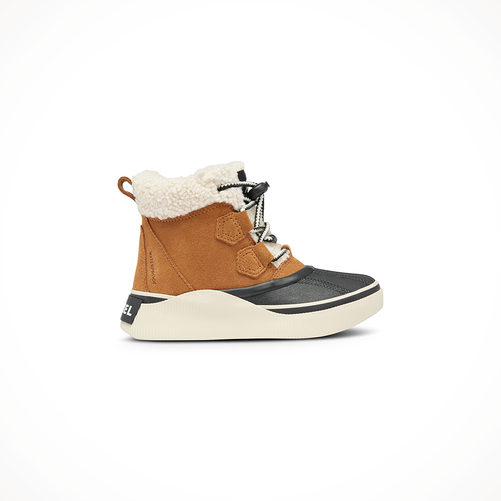 Product image: Sorel Out N About IV Chillz WP Taffy Black Kids 2024, shown in primary marketing view.
