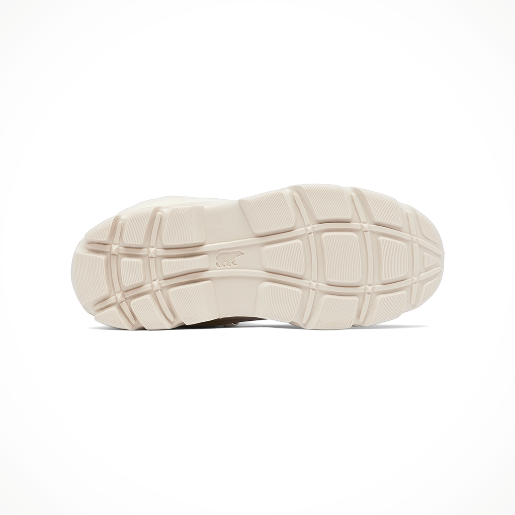 Product image: Sorel Snow Angel Chalk White womens 2025, showing the bottom view.