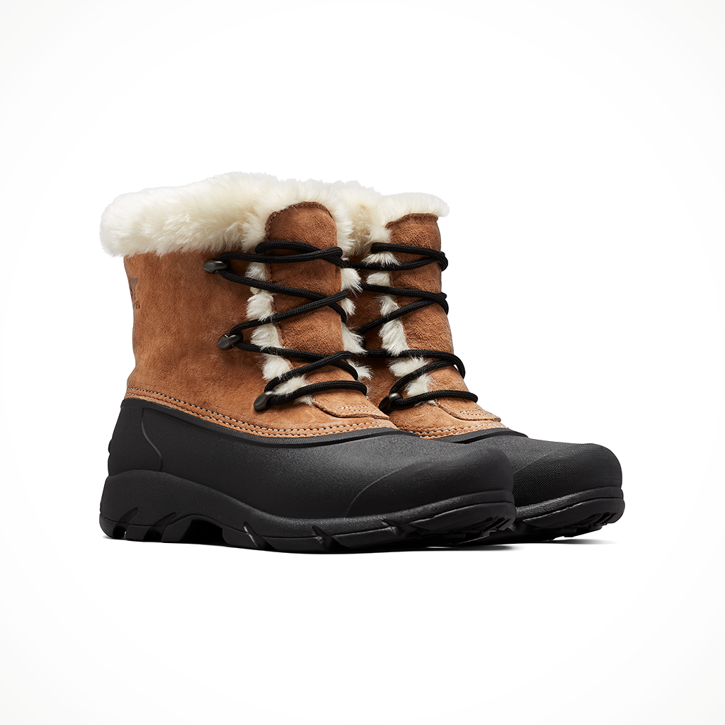 Product image: Sorel Snow Angel Rootbeer womens 2025, shown as a pair.