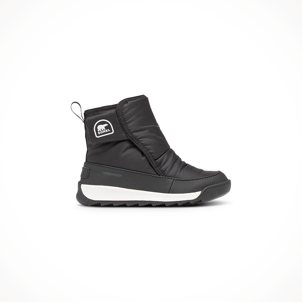 Product image: Sorel Whitney II Plus Bootie WP Black Sea Salt Kids 2024, shown in primary marketing view.