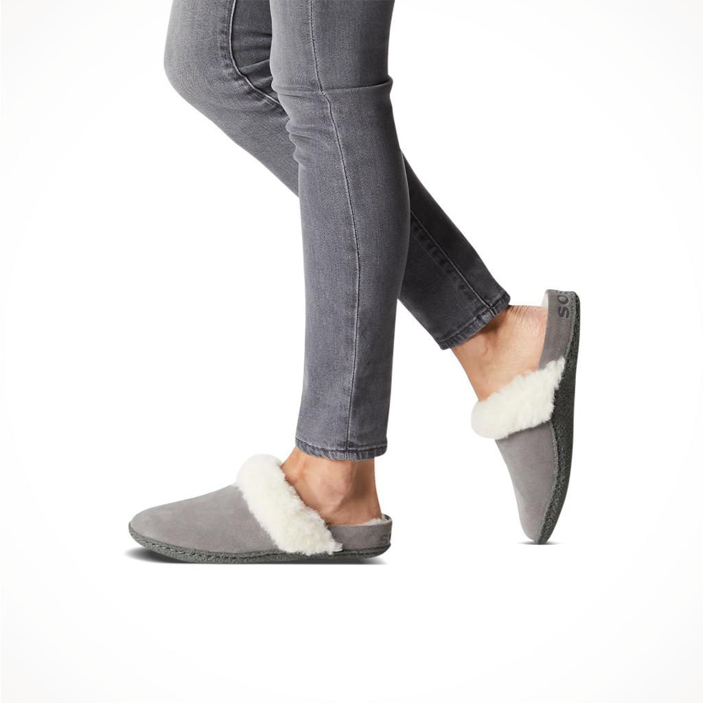 Sorel Womens Nakiska Slide II Quarry Grill Lifestyle