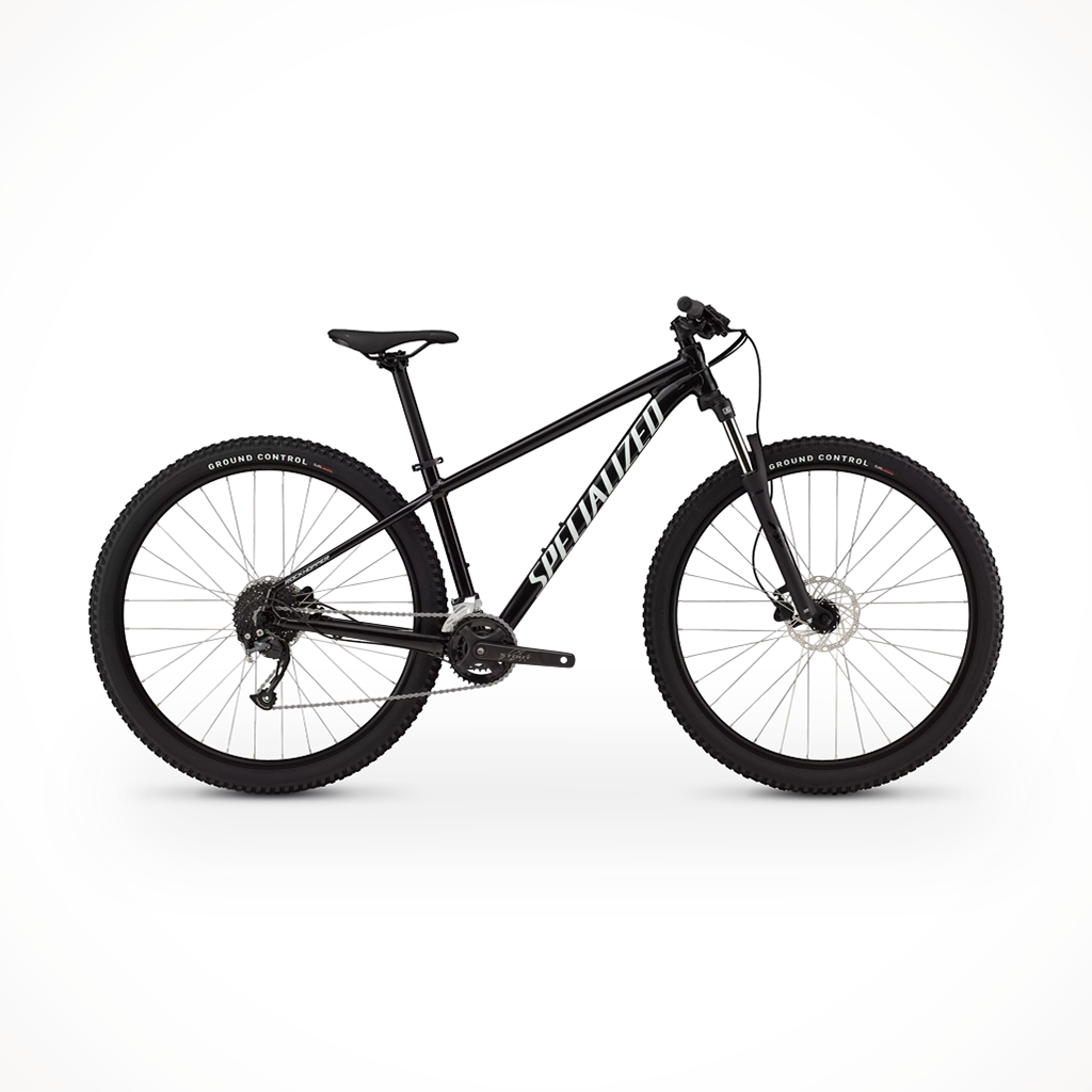 Product image: Specialized ROCKHOPPER BASE KH OBSD DUNEWHT, shown in primary marketing view.