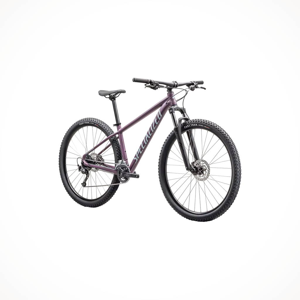 Product image: Specialized ROCKHOPPER BASE satin Ca ST LLC SEA Foam 2025, shown from a three-quarter angled view.