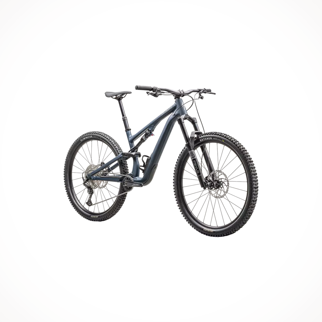 Product image: Specialized Stumpjumper 15 ALLOY CSTBLU DOVGRY 2025, shown from a three-quarter angled view.