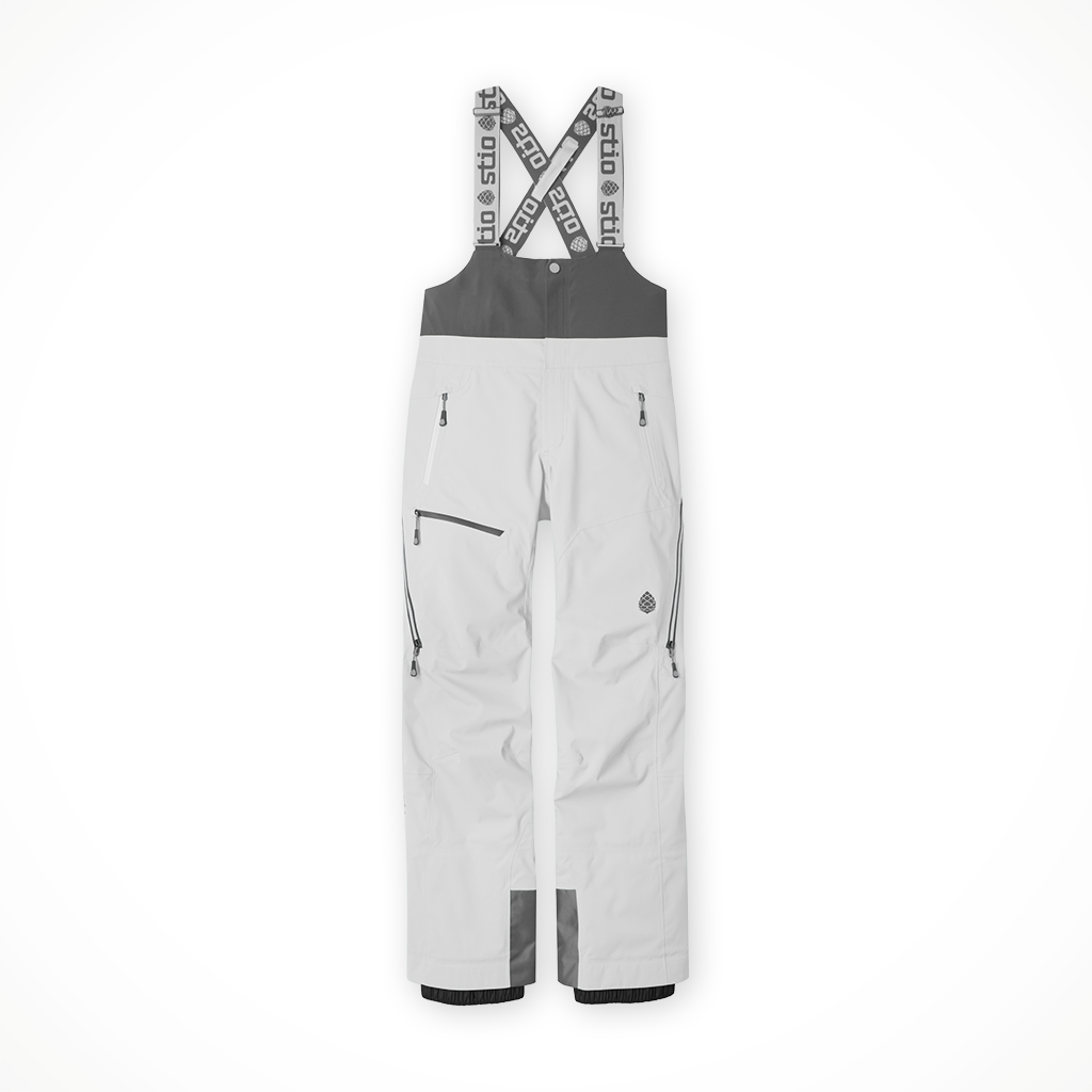 Product image: Stio Environ bib Quiet Grey Womens 2025, shown in primary marketing view.