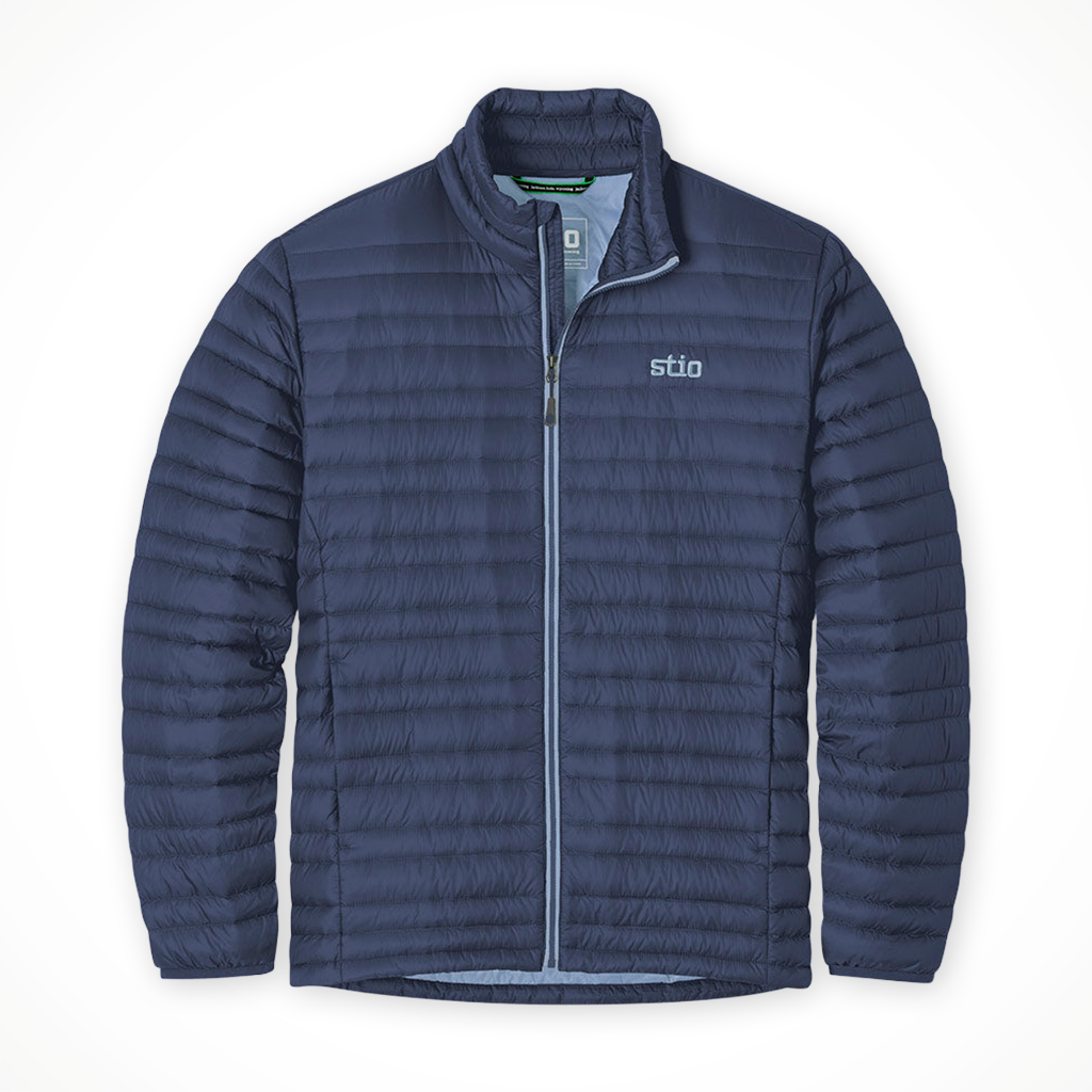 Product image: Stio Pinion D Own Sweater Mountain Shadow Mens 2025, shown in primary marketing view.