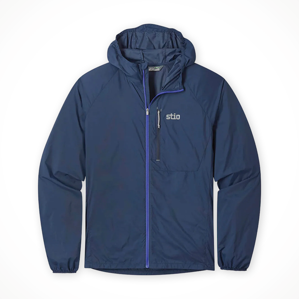 Product image: Stio Second Light Windshell Mountain S Hadow Mens 2026, shown in primary marketing view.