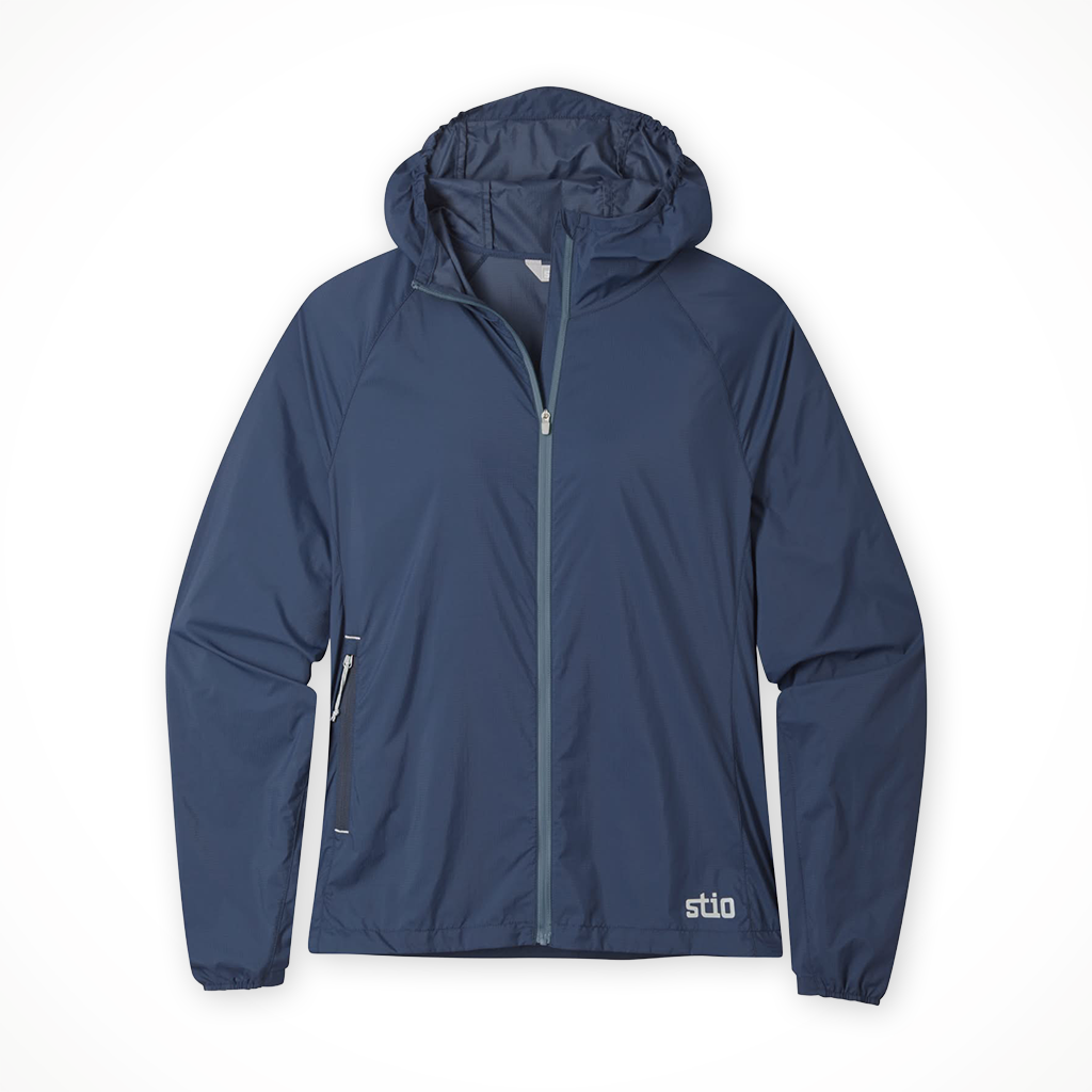 Product image: Stio Second Light Windshell Mountain Shadow Womens 2026, shown in primary marketing view.