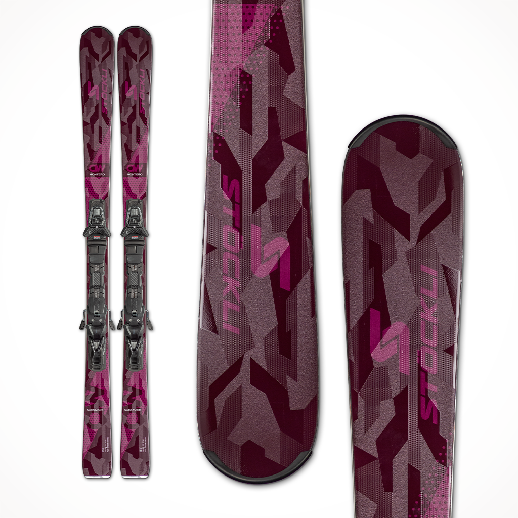 Product image: Stockli Montero AW Womens Ski 2025, shown in primary marketing view.