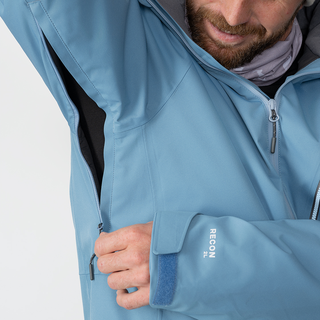 Product image: Strafe Hayden Jacket Blue Steel mens 2024 Alt2.