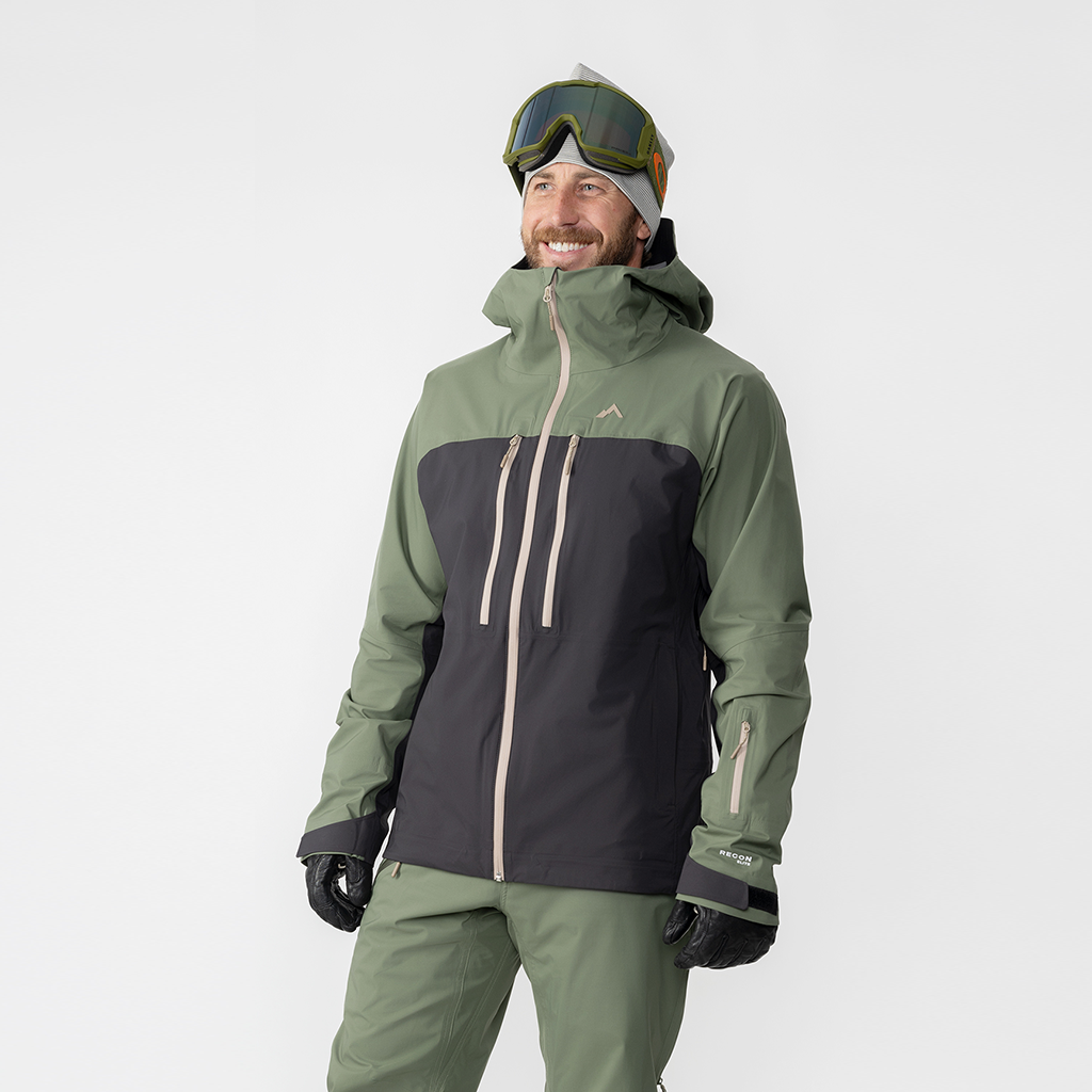 Product image: Strafe Pyramid Jacket Thyme Mens 2024 Alt3.