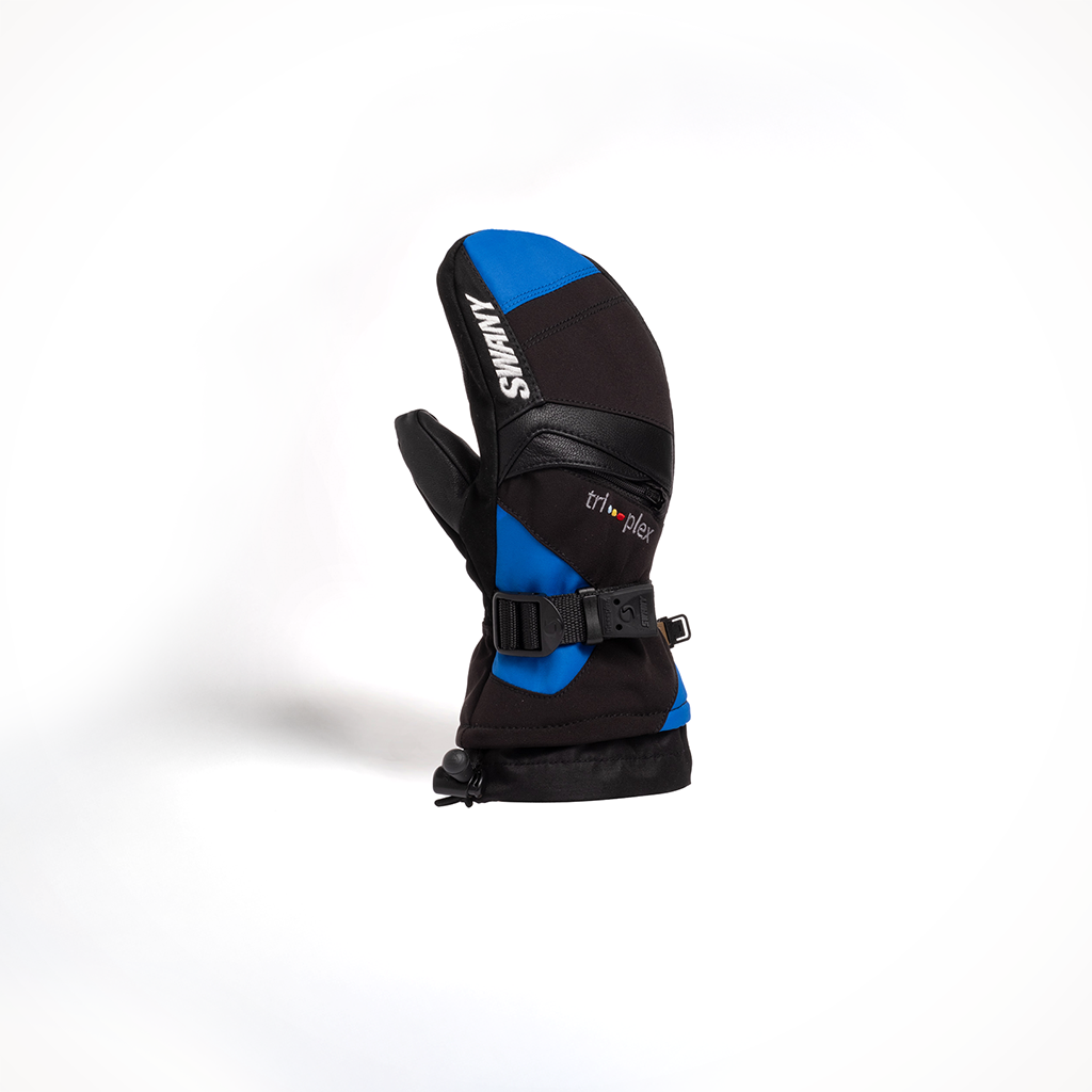 Product image: Swany X Change Mitt Black Royal Blue Kids 2024, shown in primary marketing view.