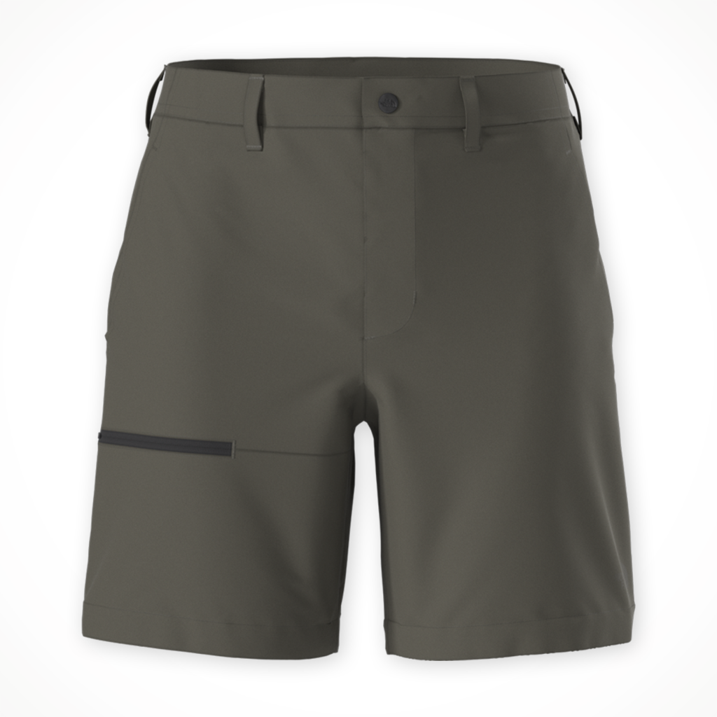 Product image: TNF Basin Short 7 I Nch new Taupe Green Mens 2026, shown in primary marketing view.