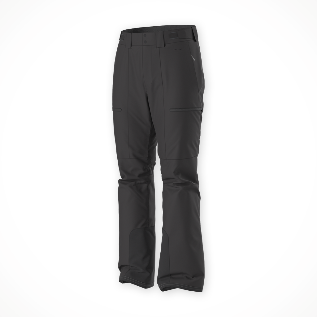 Product image: TNF Chakal Pant blk mens 2025, shown from a three-quarter angled view.