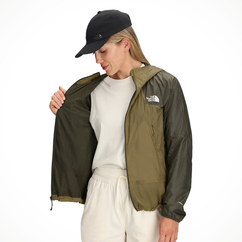 Product image: TNF Futurefleece Wind Jacket Cedar New Taupe Green Womens 2026 alt2.