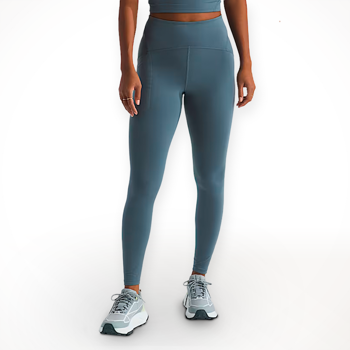 Product image: TNF Jaida Pocket Legging Granite Grey Womens 2026, shown in primary marketing view.