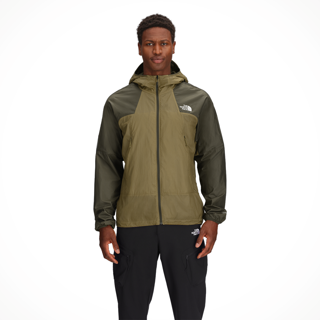 Product image: TNF Ridgelite Futurefleece Wind Jacket Cedar Taupe Green Mens 2026 Alt1.
