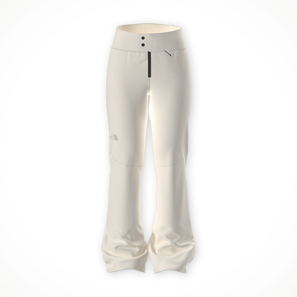 Product image: TNF Snoga Pant White Dune womens 2025, shown in primary marketing view.