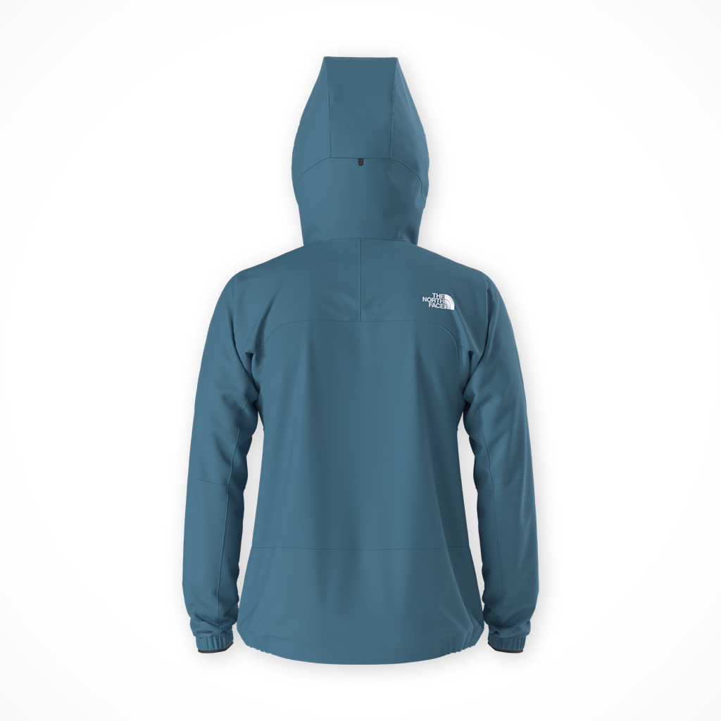 Product image: TNF Summit Off Width Jacket Dusk Blue Mens 2026, shown from the back.