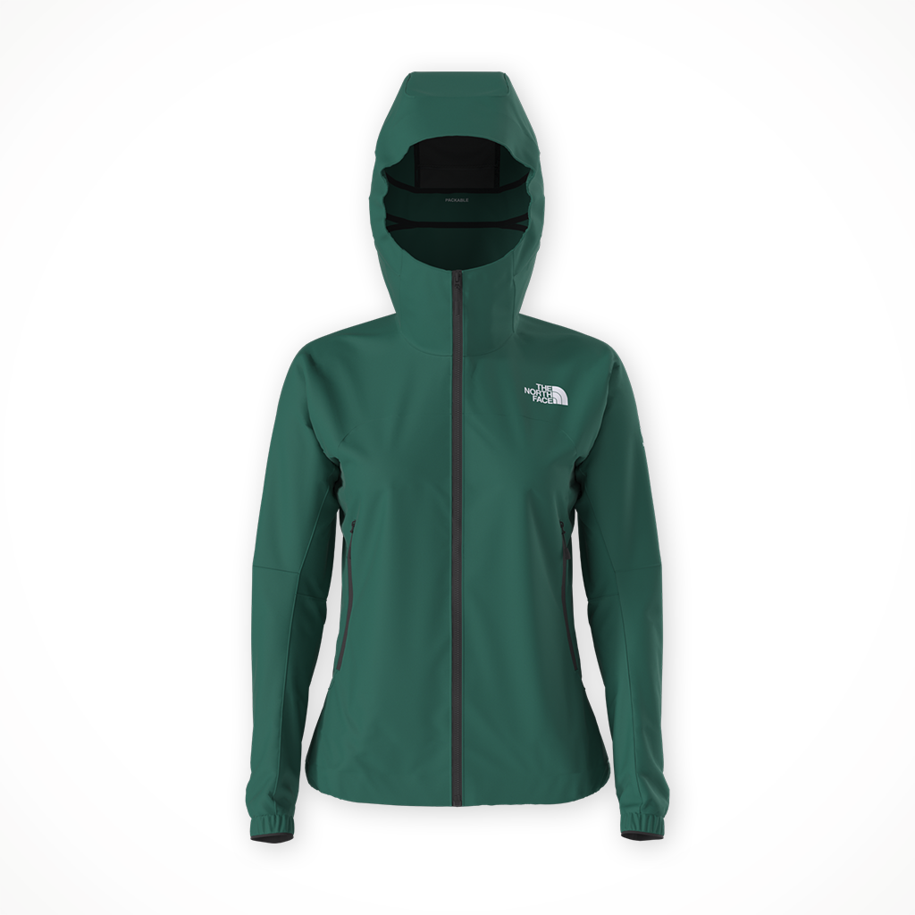 Product image: TNF Summit Off Width Jacket Evergreen Womens 2026, shown in primary marketing view.