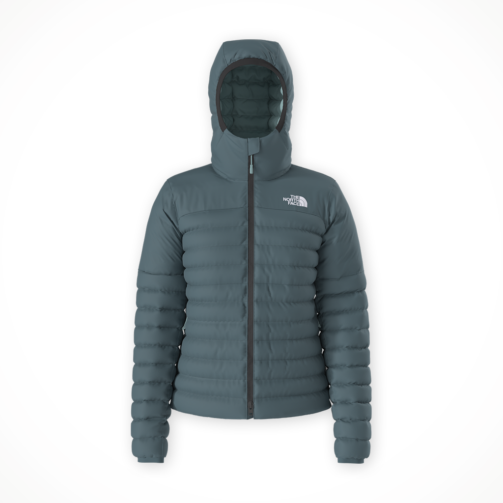 Product image: TNF Terra Peak Hoodie Space 2025 Womens, shown in primary marketing view.