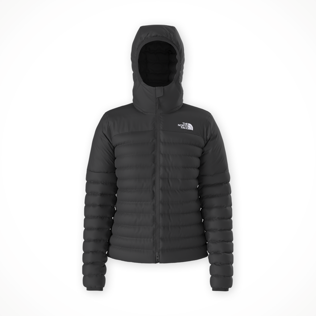Product image: TNF Terra Peak Hoodie TNF Black 2025 Womens, shown in primary marketing view.