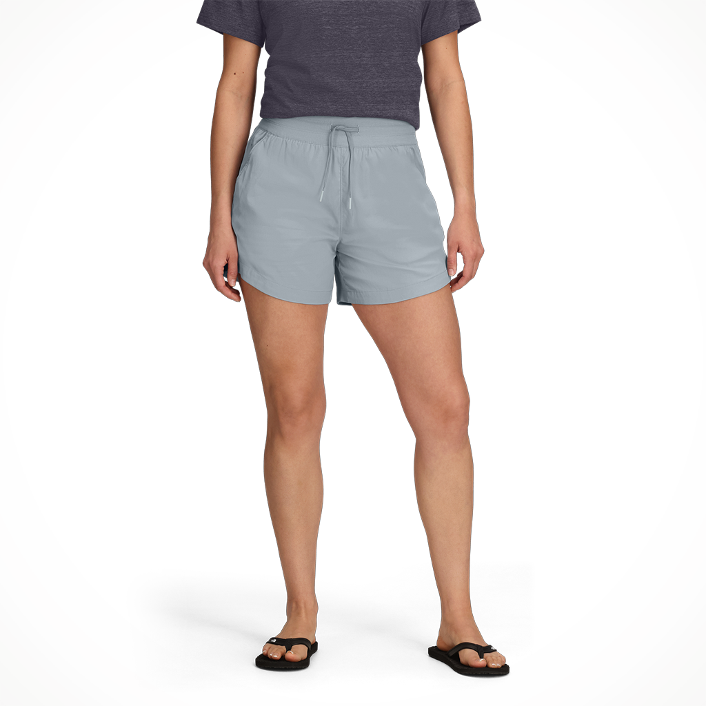 Product image: TNF aphrodite Arise 5 Inch S Hort Frost Grey Womens 2026 alt1.